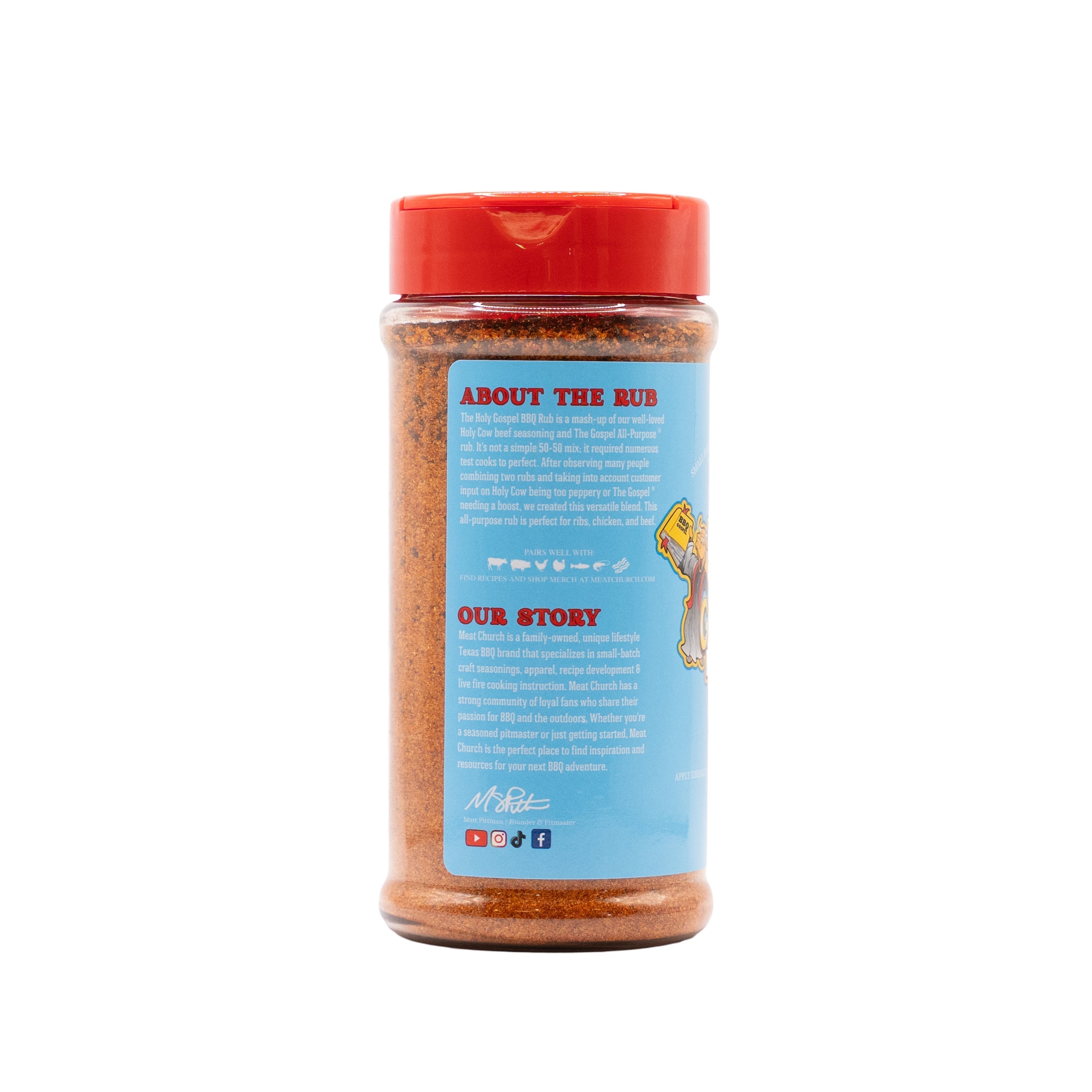 The Holy Gospel BBQ Rub