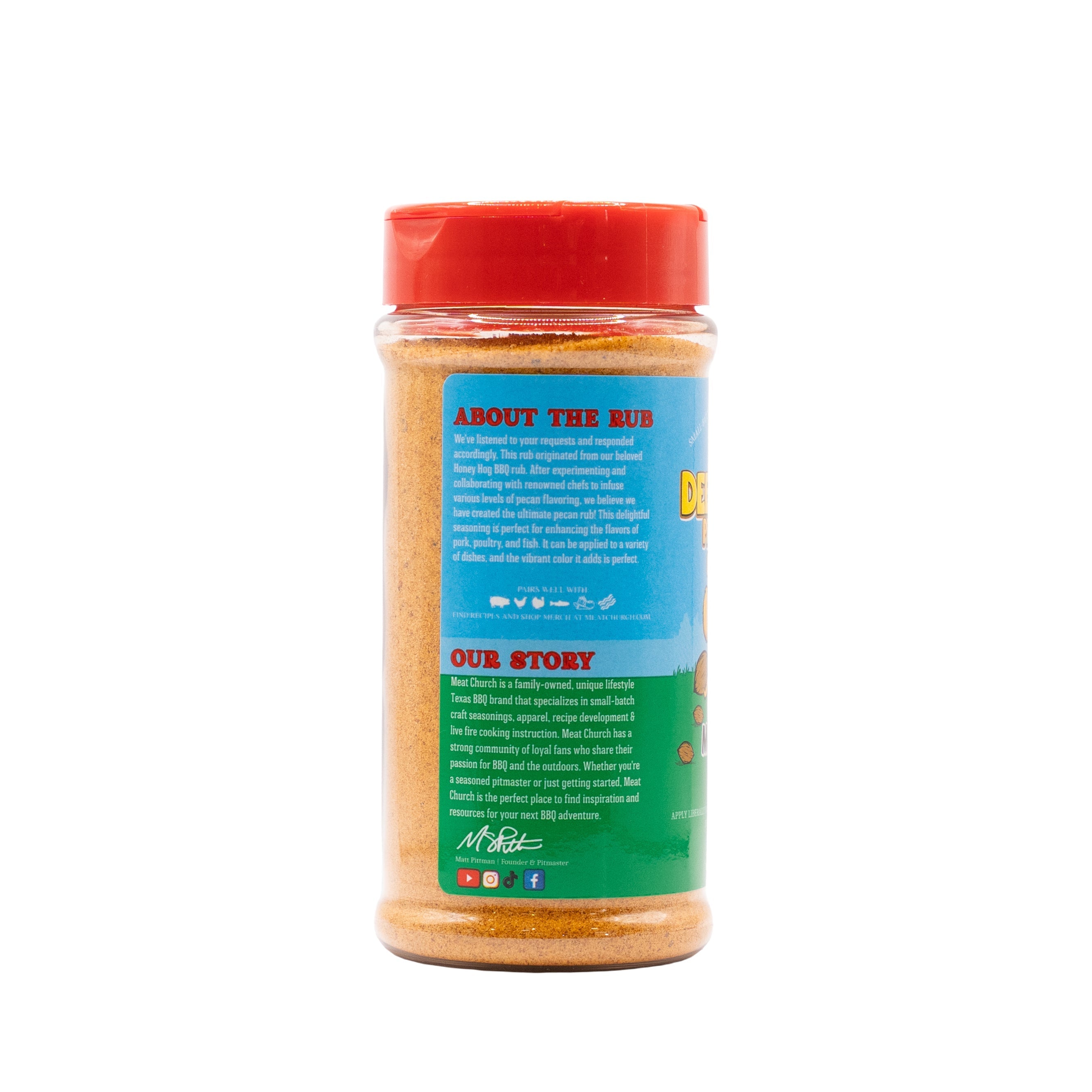 Deez Nuts Honey Pecan BBQ Rub